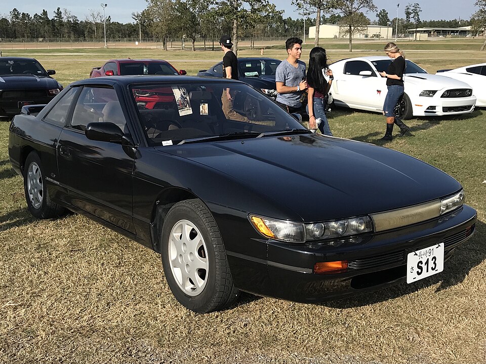 Real-world reference photo: Nissan Silvia S13