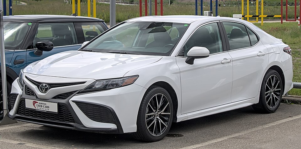 Real-world reference photo: Toyota Camry (XV70)